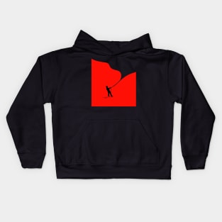 Mixed Canvas Kids Hoodie